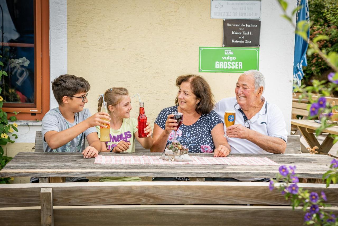 Gasthof Pension Orthofer Sankt Jakob im Walde Buitenkant foto